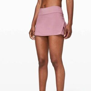 Lululemon Athletrica | Lululemon Play Off The Pleats Skirt 13" Vintage Mauve